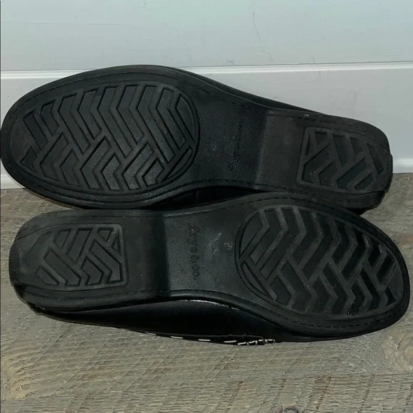 FRYE & CO. MENS LEWIS VENETIAN LOAFER DRIVING MOC BLACK LEATHER 13 M - Picture 9 of 10